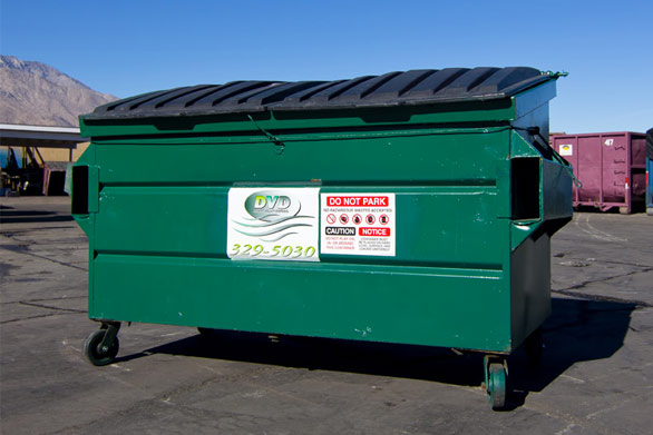 commercial 2 cubic yard bin