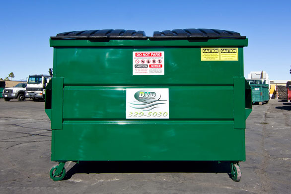 commercial 3 cubic yard bin