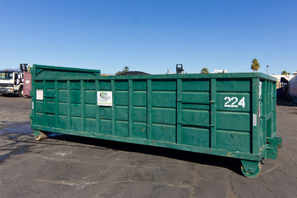 20 cubic yard rolloff bin