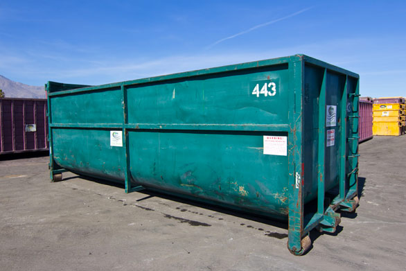 40 cubic yard rolloff bin